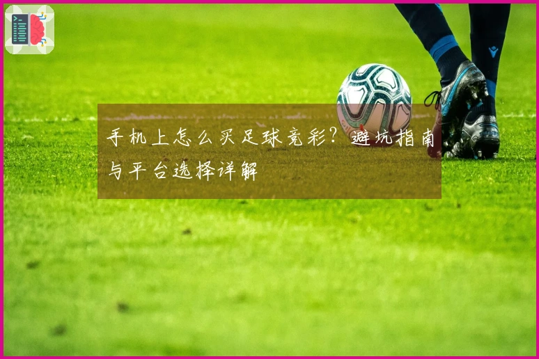 手机上怎么买足球竞彩？避坑指南与平台选择详解