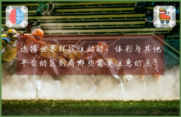 选择世界杯投注站时，体彩与其他平台的区别有哪些需要注意的点？