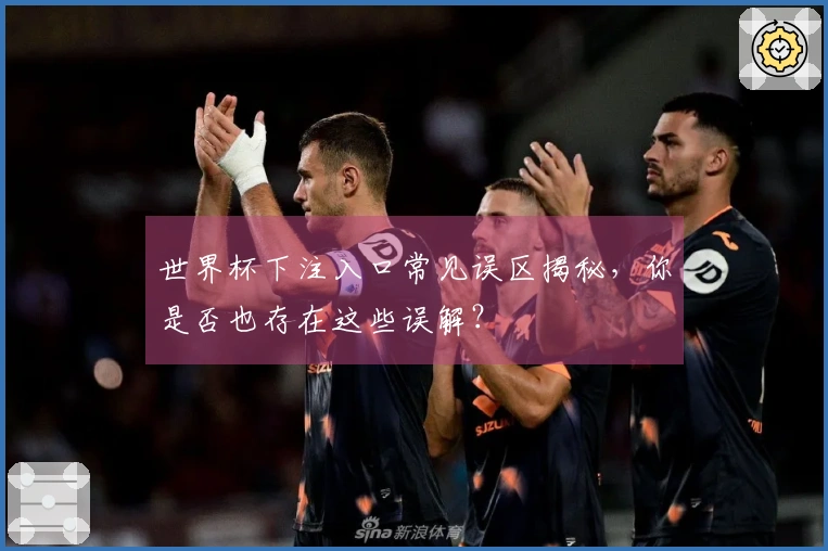 世界杯下注入口常见误区揭秘，你是否也存在这些误解？